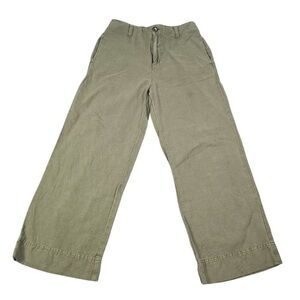 Sundance Olive Utility Wide-Leg Pants